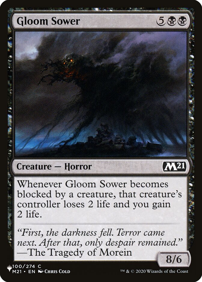 Gloom Sower (M21-100) - The List (PLST)