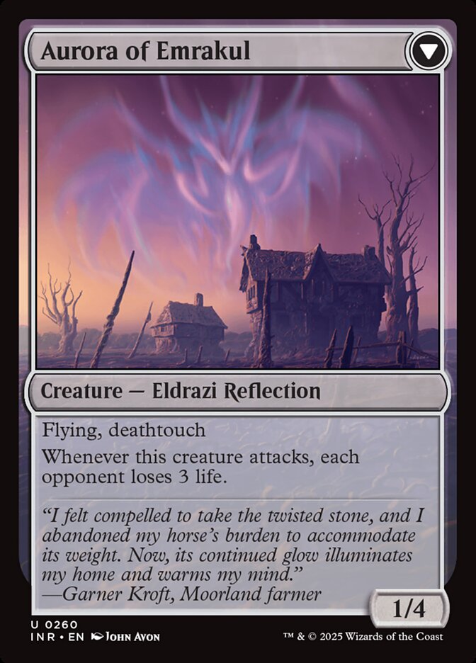 Cryptolith Fragment // Aurora of Emrakul (260) - Innistrad Remastered (INR)