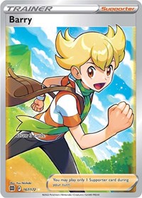 Barry (Full Art) (167) - SWSH09: Brilliant Stars (SWSH09)
