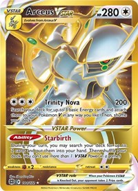 Arceus VSTAR (Secret) (184) (184) - SWSH09: Brilliant Stars (SWSH09)