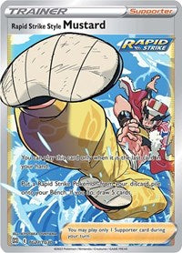 Rapid Strike Style Mustard (TG27) - SWSH09: Brilliant Stars Trainer Gallery (SWSH09:TG)