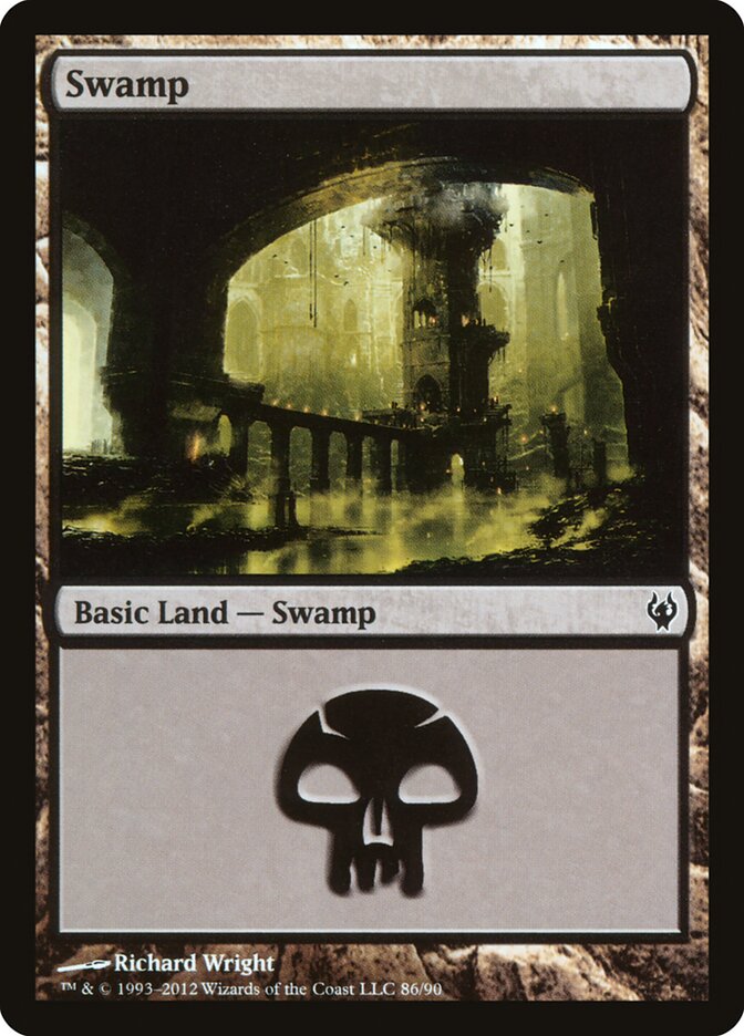 Swamp (86) - Duel Decks: Izzet vs. Golgari (DDJ)