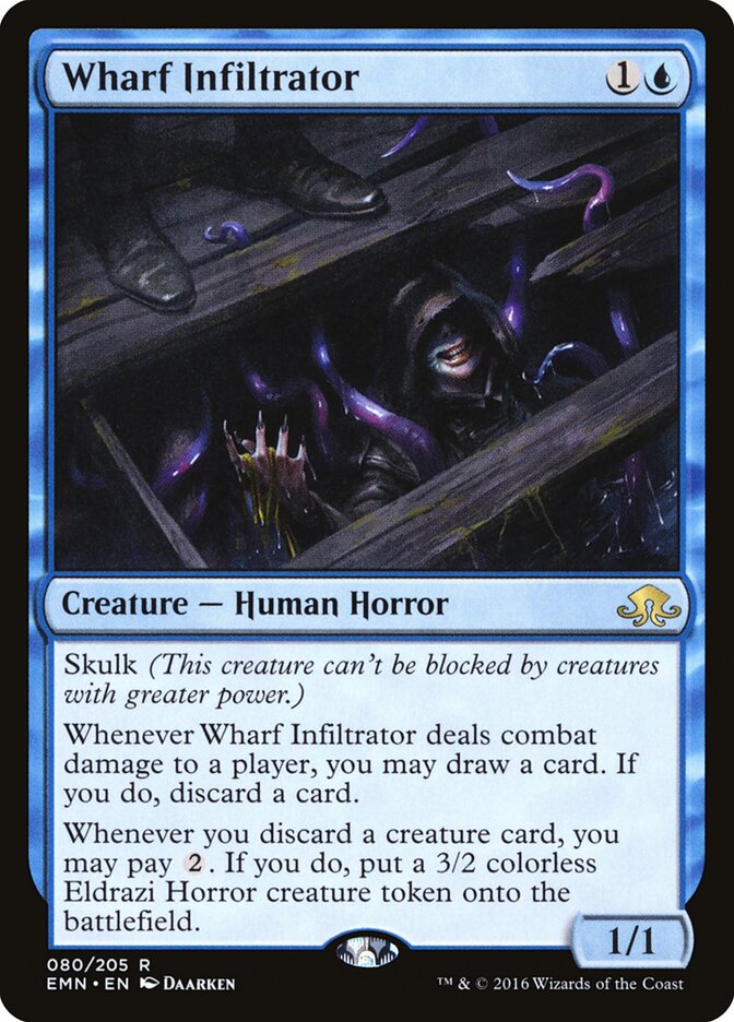 Wharf Infiltrator (80) - Eldritch Moon (EMN)