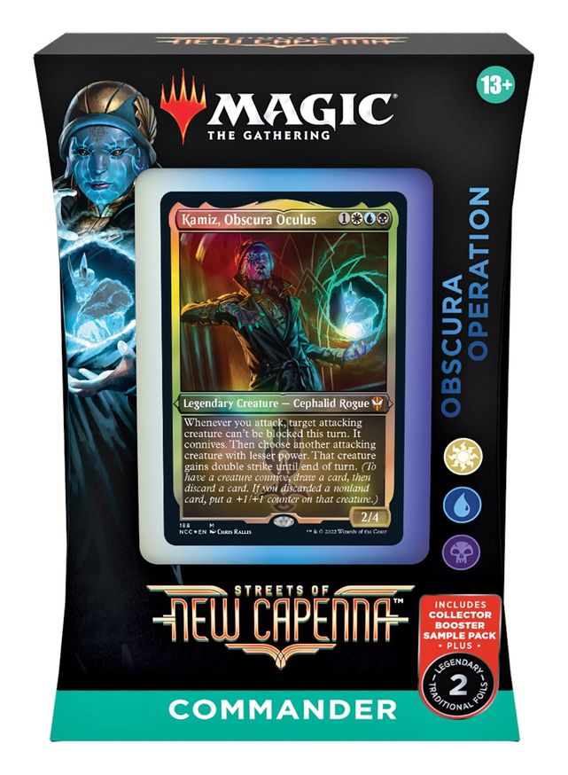 Obscura Operation Commander Deck - Commander: Streets of New Capenna (NCC)