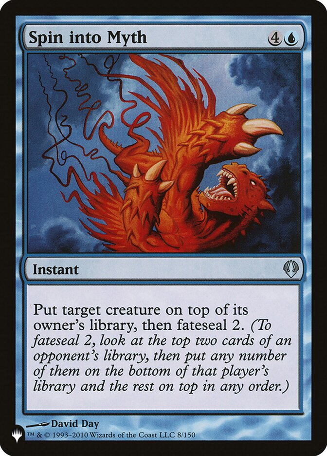 Spin into Myth (ARC-8) - The List (PLST)