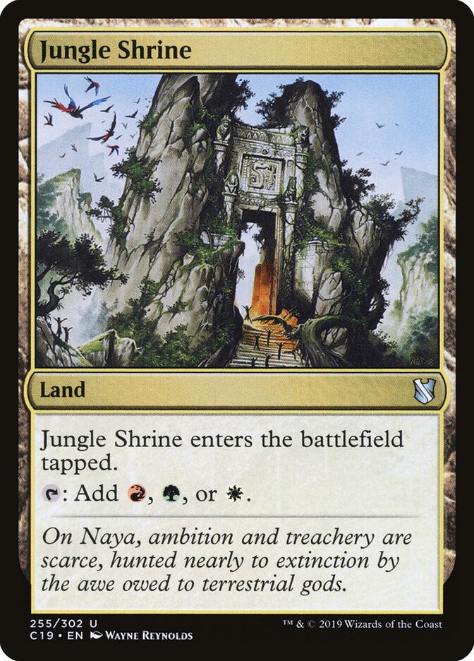 Jungle Shrine (255) - Commander 2019 (C19)
