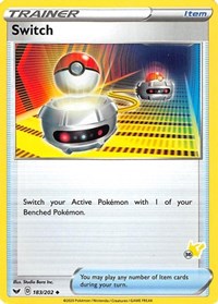 Switch - 183/202 (#36 Pikachu Stamped) (183) - Battle Academy 2022 (BA22)