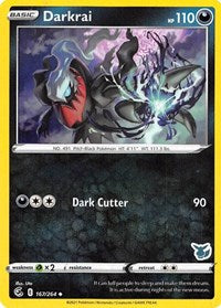 Darkrai - 167/264 (Eevee Stamped) (167) - Battle Academy 2022 (BA22)