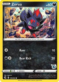 Zorua - 170/264 (Eevee Stamped) (170) - Battle Academy 2022 (BA22)
