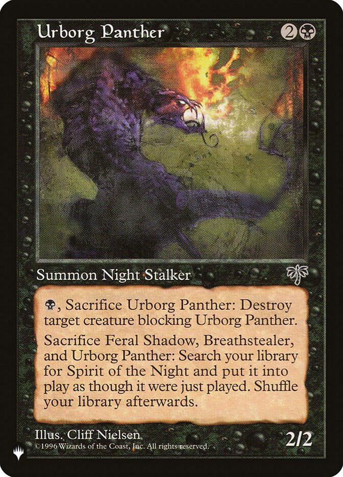 Urborg Panther (MIR-150) - The List (PLST)