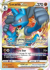 Lucario VSTAR SWSH214 (SWSH214) - SWSH: Sword & Shield Promo Cards (SWSD)