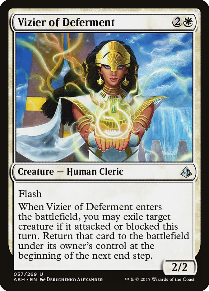 Vizier of Deferment (37) - Amonkhet (AKH)