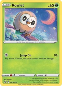 Rowlet - (SWSH220) - SWSH: Sword & Shield Promo Cards (SWSD)