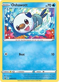 Oshawott - (SWSH222) - SWSH: Sword & Shield Promo Cards (SWSD)