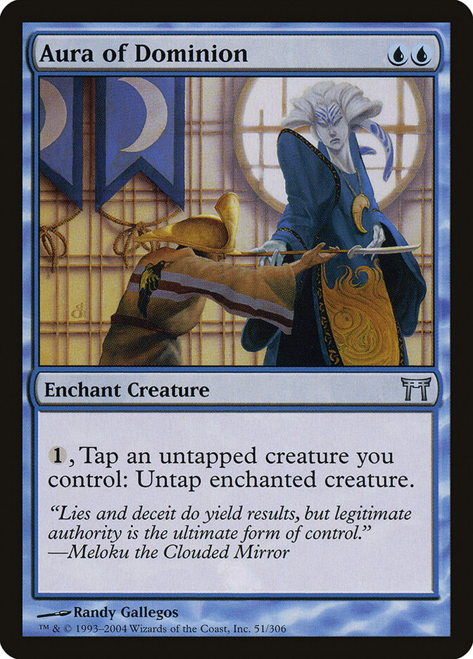Aura of Dominion (51) - Champions of Kamigawa (CHK)