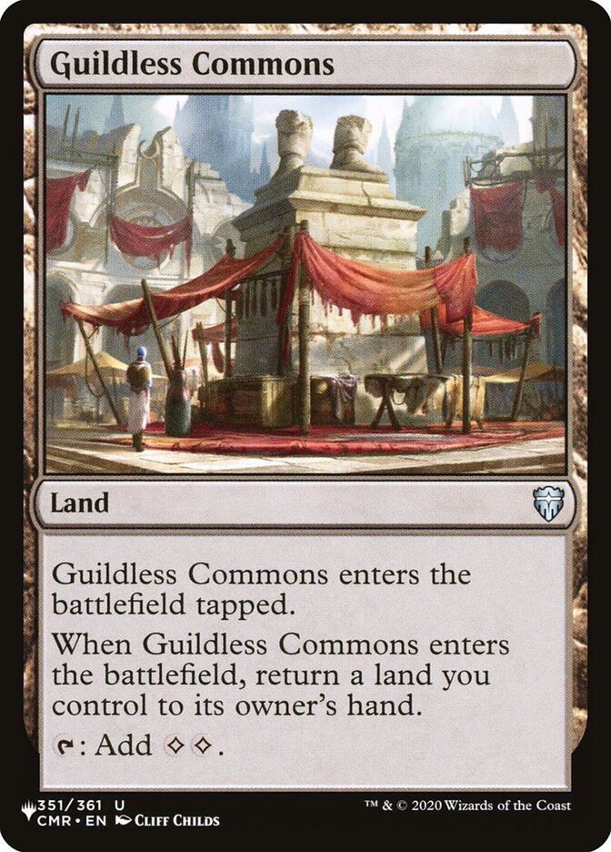 Guildless Commons (CMR-351) - The List (PLST)
