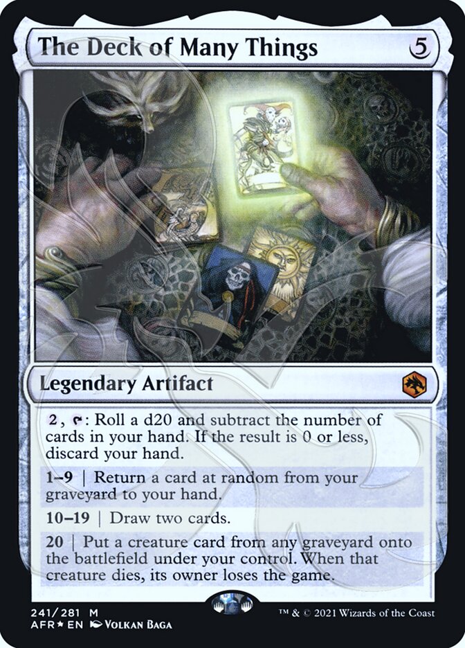The Deck of Many Things (241a) - Adventures in the Forgotten Realms Promos (PAFR)