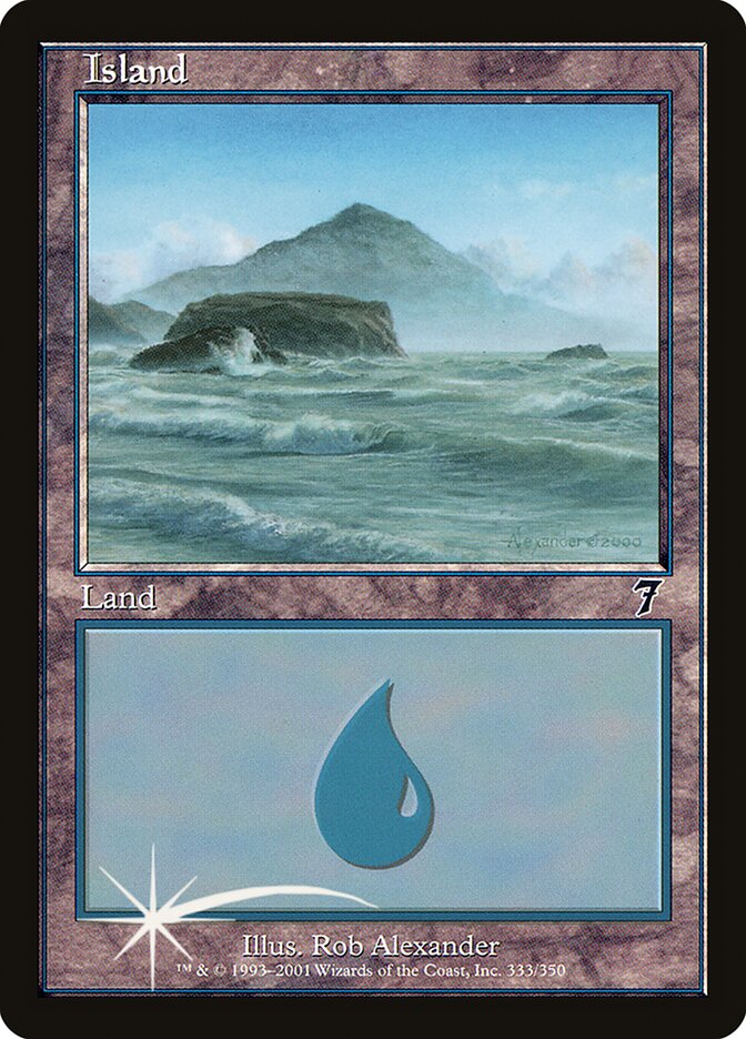 Island (333) - Seventh Edition (7ED)