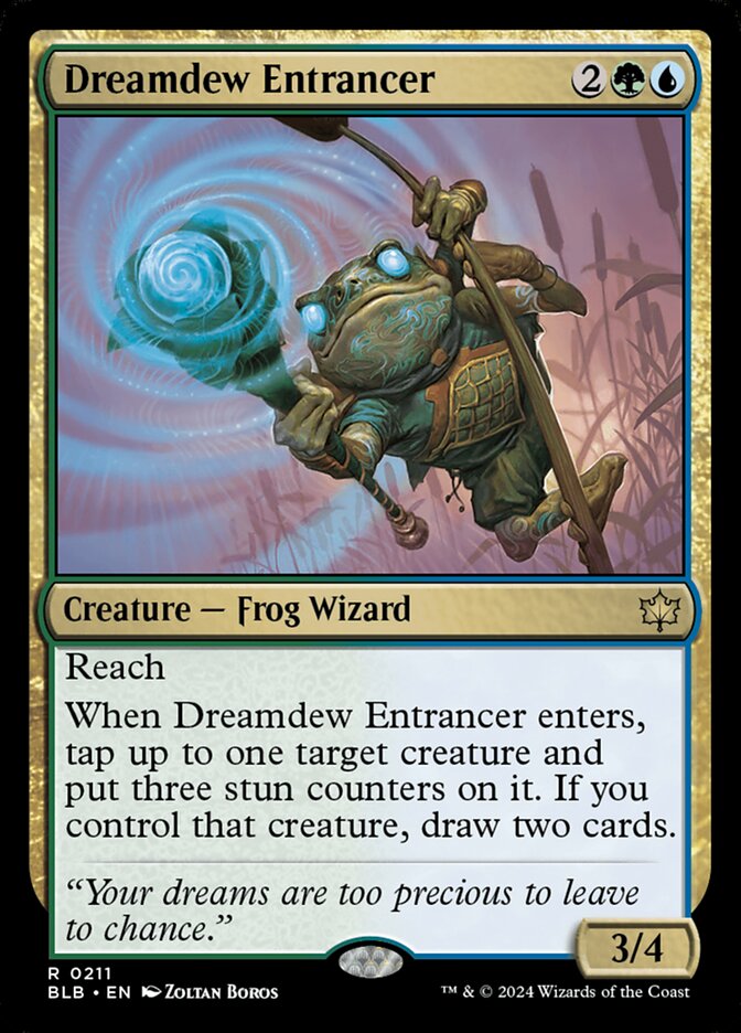 Dreamdew Entrancer (211) - Bloomburrow (BLB)