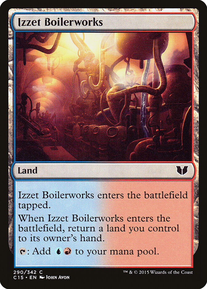Izzet Boilerworks (290) - Commander 2015 (C15)