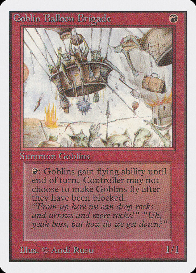 Goblin Balloon Brigade (154) - Unlimited Edition (2ED)