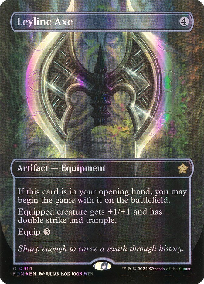 Leyline Axe (414) - Foundations (FDN)
