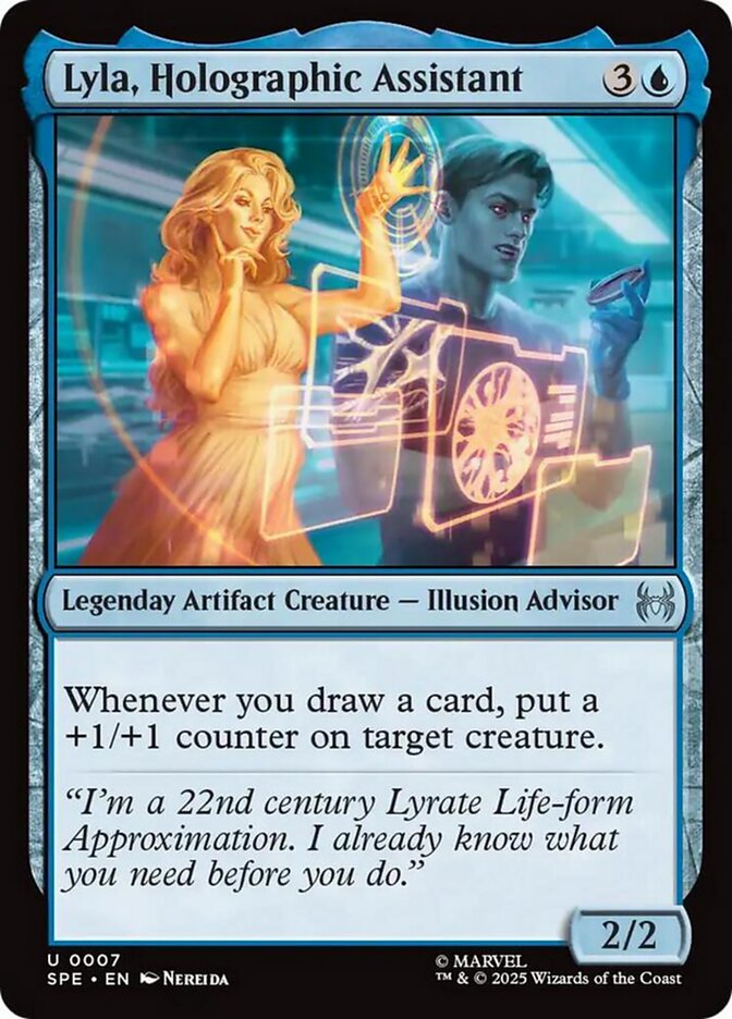 Lyla, Holographic Assistant (7) - Marvel's Spider-Man Eternal (SPE)
