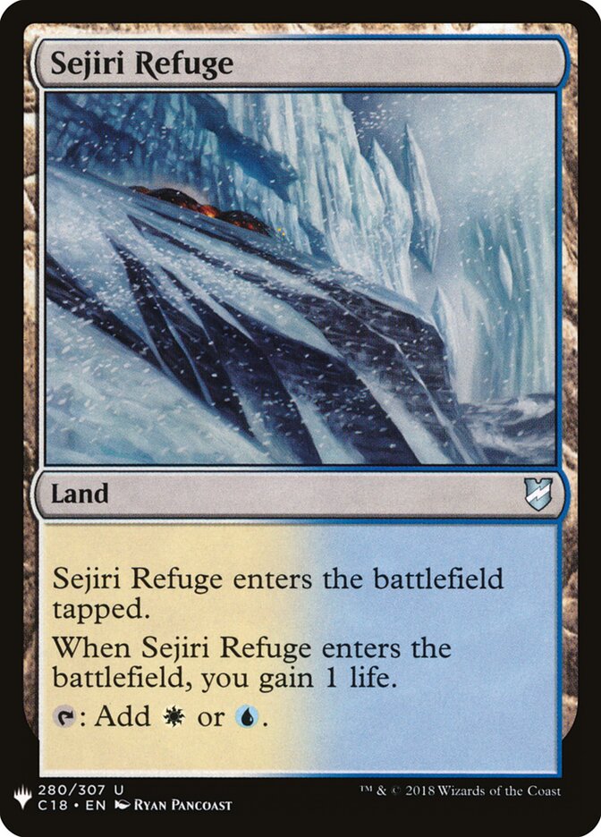 Sejiri Refuge (C18-280) - The List (PLST)