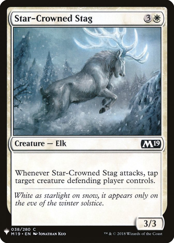 Star-Crowned Stag - The List (PLST)