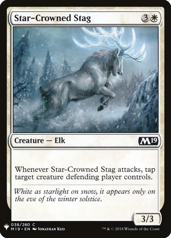 Star-Crowned Stag (M19-38) - The List (PLST)