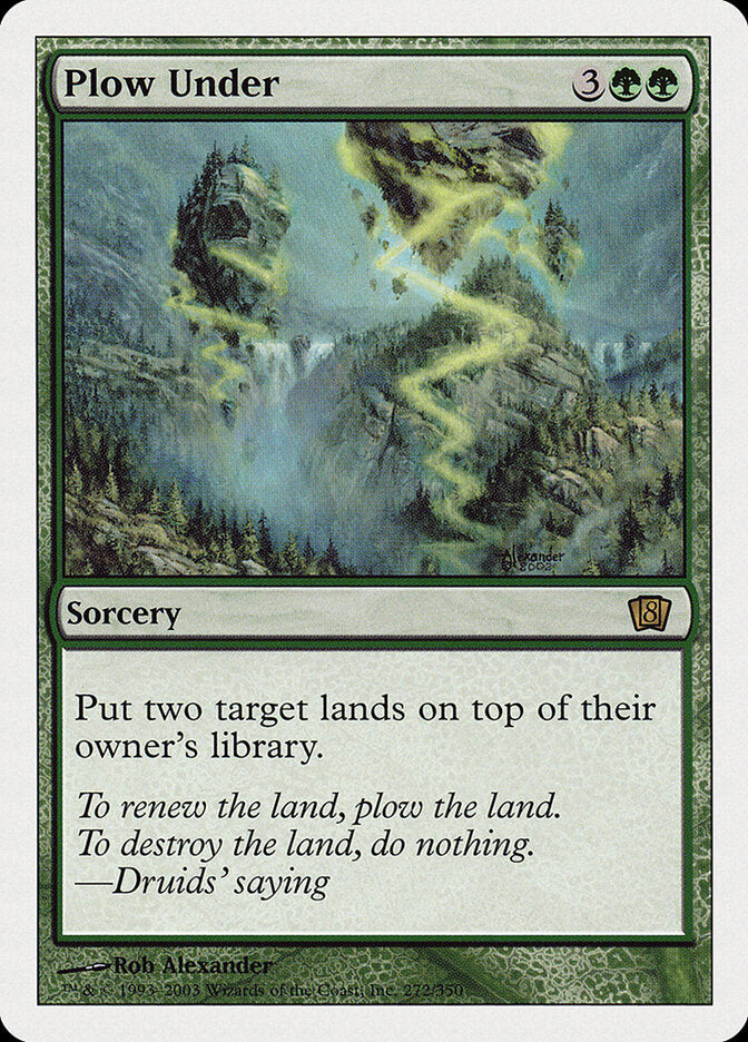 Plow Under (272) - Eighth Edition (8ED)