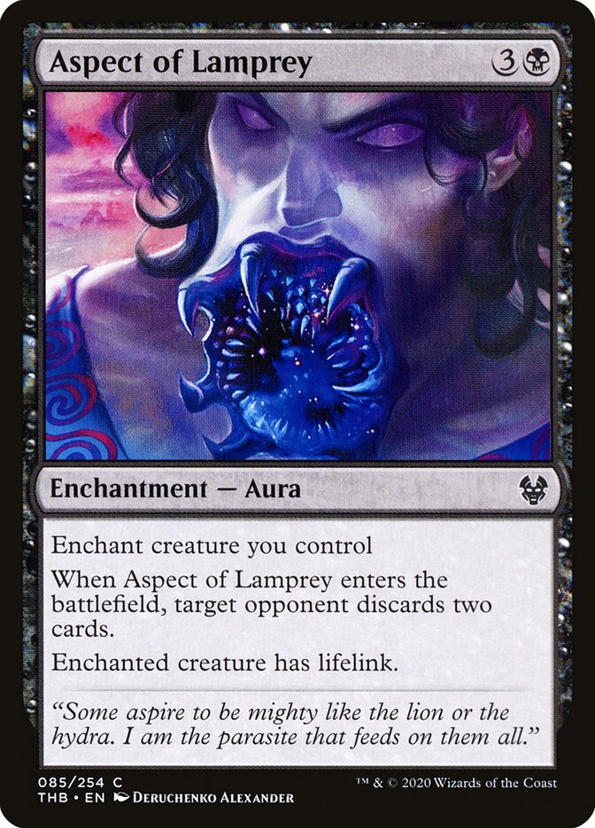 Aspect of Lamprey (85) - Theros Beyond Death (THB)