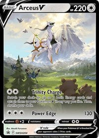 Arceus V - (SWSH204) - SWSH: Sword & Shield Promo Cards (SWSD)
