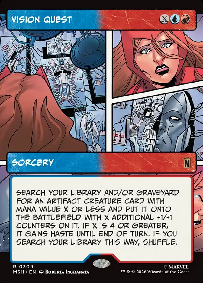 Vision Quest (309) - Marvel Super Heroes (MSH)