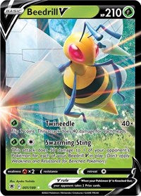 Beedrill V (1) - SWSH10: Astral Radiance (SWSH10)