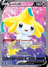 Jirachi V (Full Art) (170) - SWSH10: Astral Radiance (SWSH10)