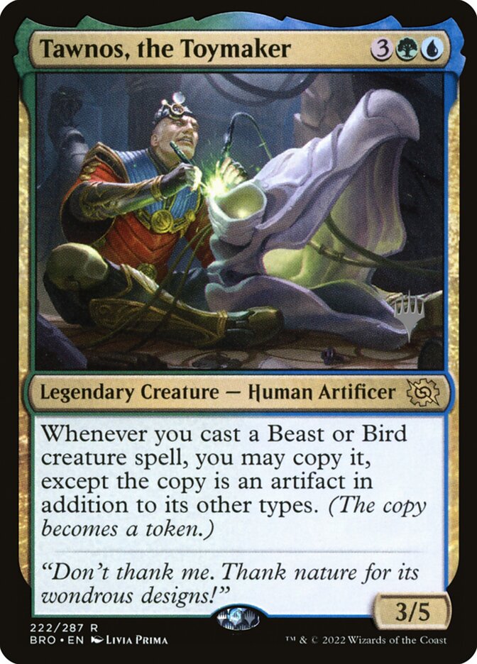Tawnos, the Toymaker (222p) - The Brothers' War Promos (PBRO)