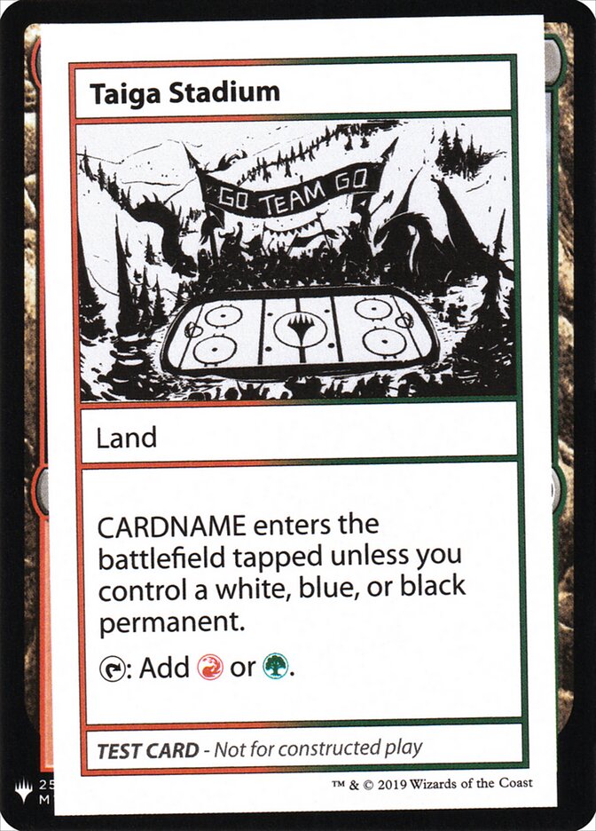 Taiga Stadium (120) - Mystery Booster Playtest Cards 2019 (CMB1)