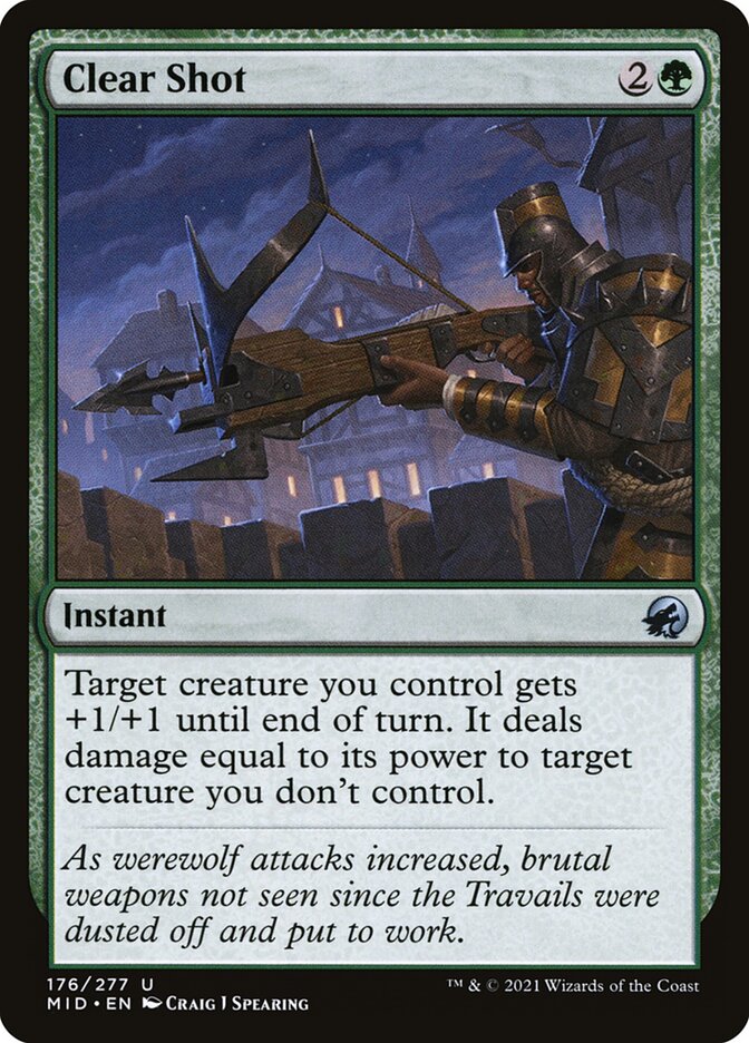 Clear Shot (176) - Innistrad: Midnight Hunt (MID)