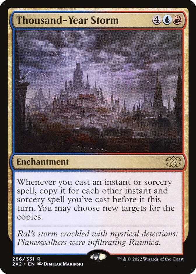 Thousand-Year Storm (286) - Double Masters 2022 (2X2)