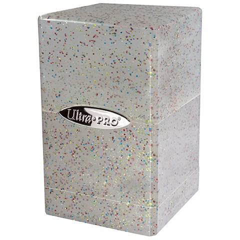 Satin Tower - Glitter Clear - Ultra Pro Deck Boxes