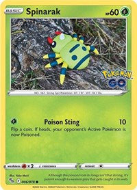 Spinarak (6) - Pokemon GO (PGO)
