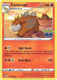 Camerupt (14) - Pokemon GO (PGO)