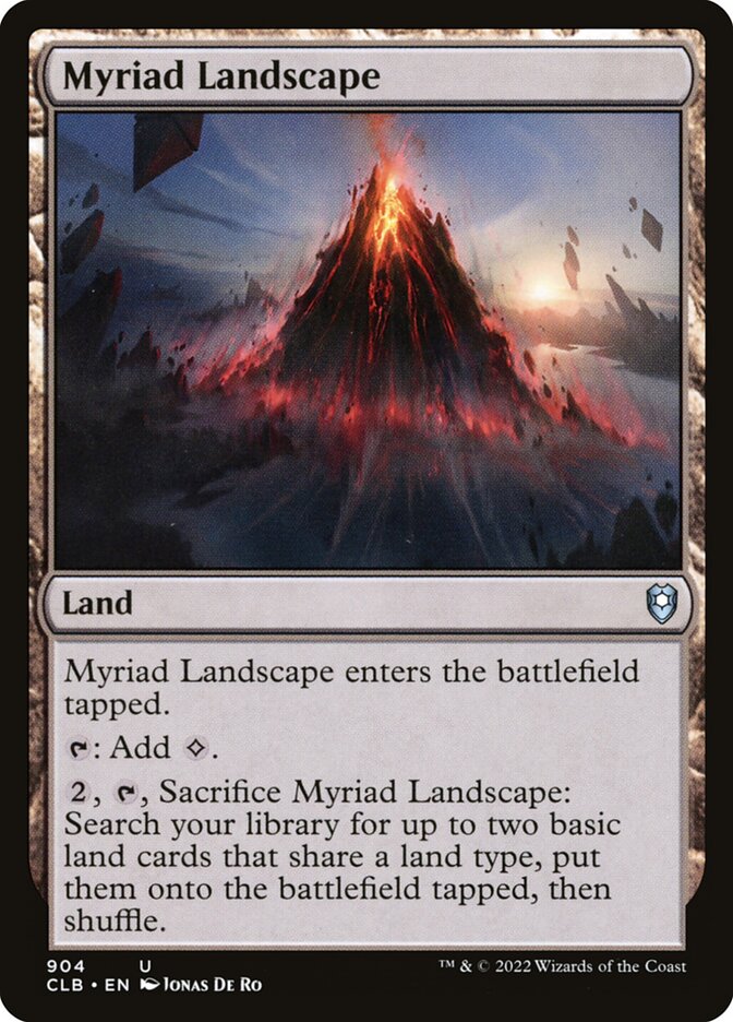 Myriad Landscape (904) - Commander Legends: Battle for Baldur's Gate (CLB)