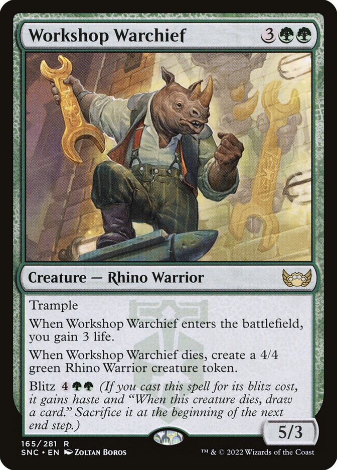 Workshop Warchief (165) - Streets of New Capenna (SNC)