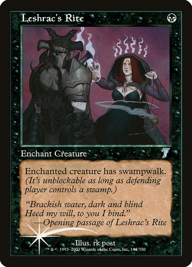 Leshrac's Rite (144) - Seventh Edition (7ED)