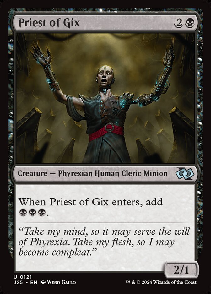 Priest of Gix (121) - Foundations Jumpstart (J25)