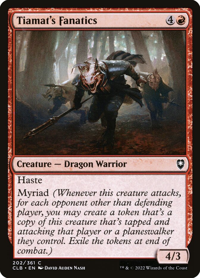 Tiamat's Fanatics (202) - Commander Legends: Battle for Baldur's Gate (CLB)