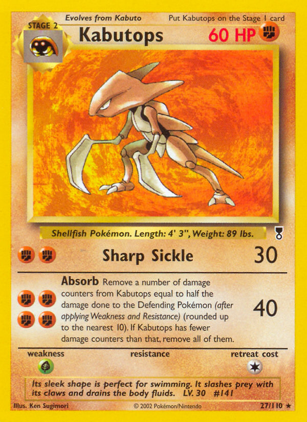 Kabutops (27/110) - Legendary Collection (LC)