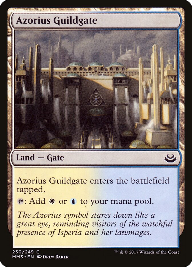 Azorius Guildgate (230) - Modern Masters 2017 (MM3)